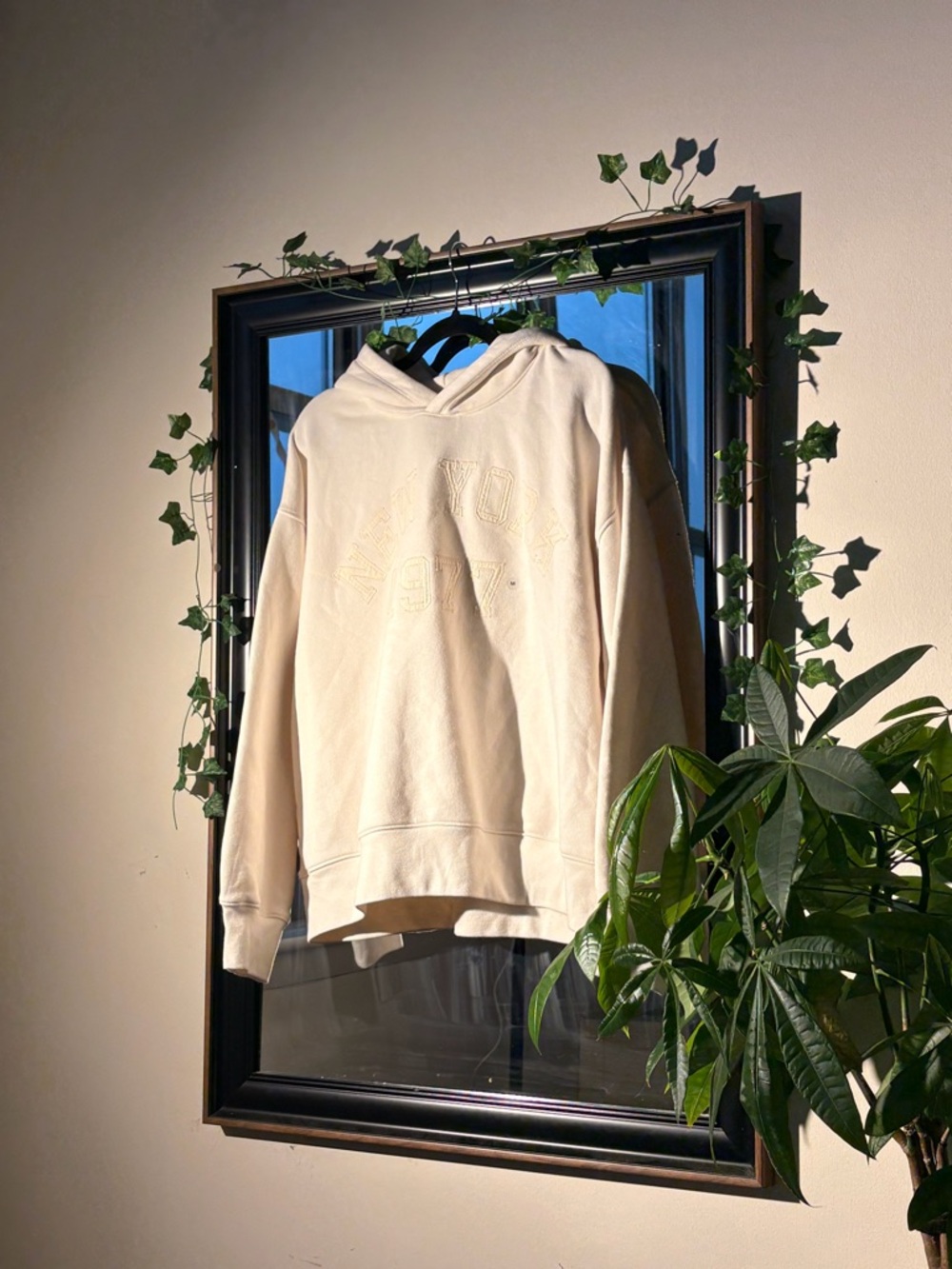 American Eagle Outfitters Cream Cowl Neck Sweater